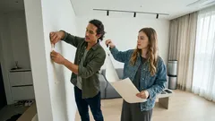 벽에 구멍 없이 달력 거는 법, 마스킹테이프+클립+자석으로 끝